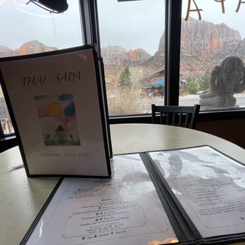 Thai Sapa - View from my table - Thai Near Me - Springdale, Utah