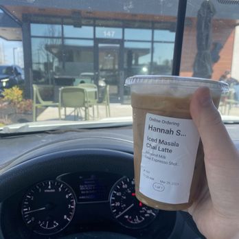 Kaldi’s Coffee - Iced Masala Chai Latte with Almond Milk and one shot of Espresso - Coffee & Tea Near Me - Ellisville, Missouri Kaldi’s Coffee - Iced Masala Chai Latte with Almond Milk and one shot of Espresso - Coffee & Tea Near Me - Ellisville, Missouri