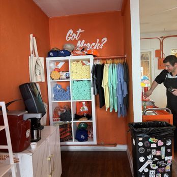 Proudly Serving - The merch is cute and colorful - Burgers Near Me - Hermosa Beach, California Proudly Serving - The merch is cute and colorful - Burgers Near Me - Hermosa Beach, California