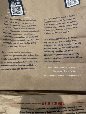Menu photo 1 Jersey Mike's Subs Pembroke Pines, FL