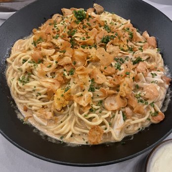 Bludorn - Spaghetti with Sea Urchin and Blue Crab - New American Near Me - Houston, Texas