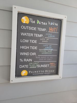 Menu photo 2 The Dunes House Hilton Head Island, SC