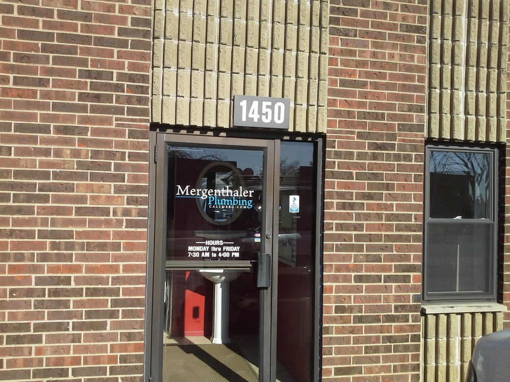 Slide of Mergenthaler Plumbing