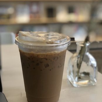 Contra Coffee & Tea - Half Dirty Horchata + half Gold Rush = "Fool's Gold" apparently - Coffee & Tea Near Me - Orange, California