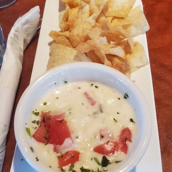 Johnny Carino's - pasta chip queso - Italian Near Me - Downey, California Johnny Carino's - pasta chip queso - Italian Near Me - Downey, California