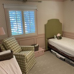Frank's Upholstery - Glider and twin headboard that Frank reupholstered
