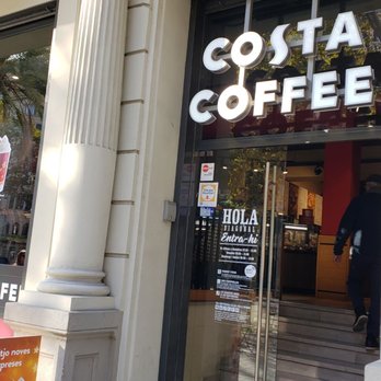 Costa Coffee - Coffee just like Starbucks - Cafeteria Near Me - Barcelona, B