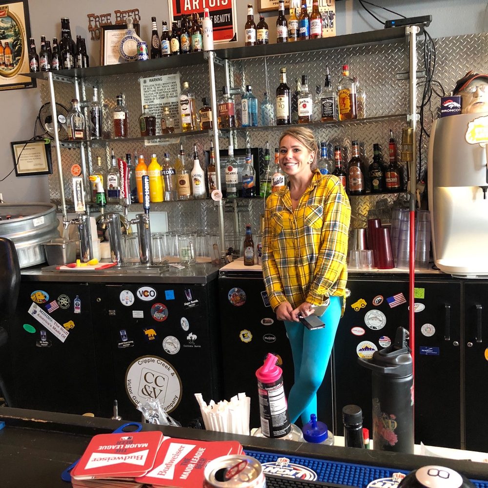Mining Claim 1899 Saloon - Our Bartender Kortney - Bars Near Me - Victor, Colorado