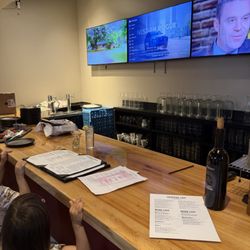 Private dining room bar