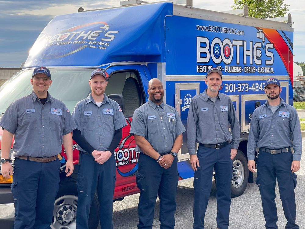 Slide of Boothe's Heating, Air, Plumbing, Drains & Electrical