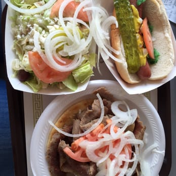 Mr Gyro's - I had a o try the Chicago dog. And the gyro mmmmmm so good!! - Greek Near Me - Indianapolis, Indiana Mr Gyro's - I had a o try the Chicago dog. And the gyro mmmmmm so good!! - Greek Near Me - Indianapolis, Indiana