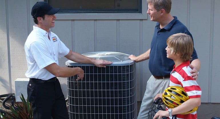 Slide of A Action Home Services