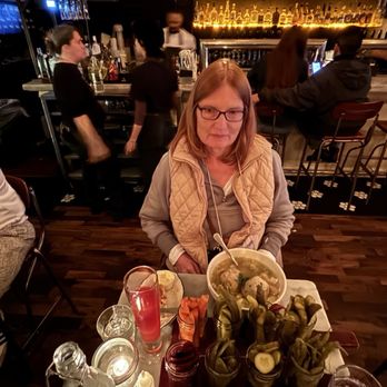 Jacob's Pickles - Matzo ball soup and pickle flight. - Comfort Food Near Me - New York, New York