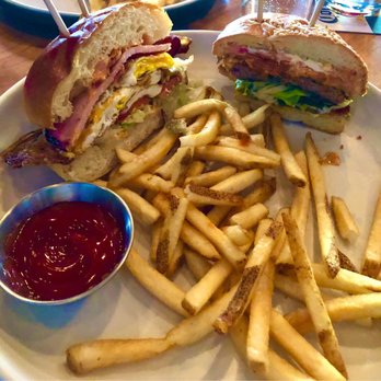 LOCAL Public Eatery Liberty Village - Breakfast sandwich, Diablo Burger - Sports Bars Near Me - Toronto, Ontario
