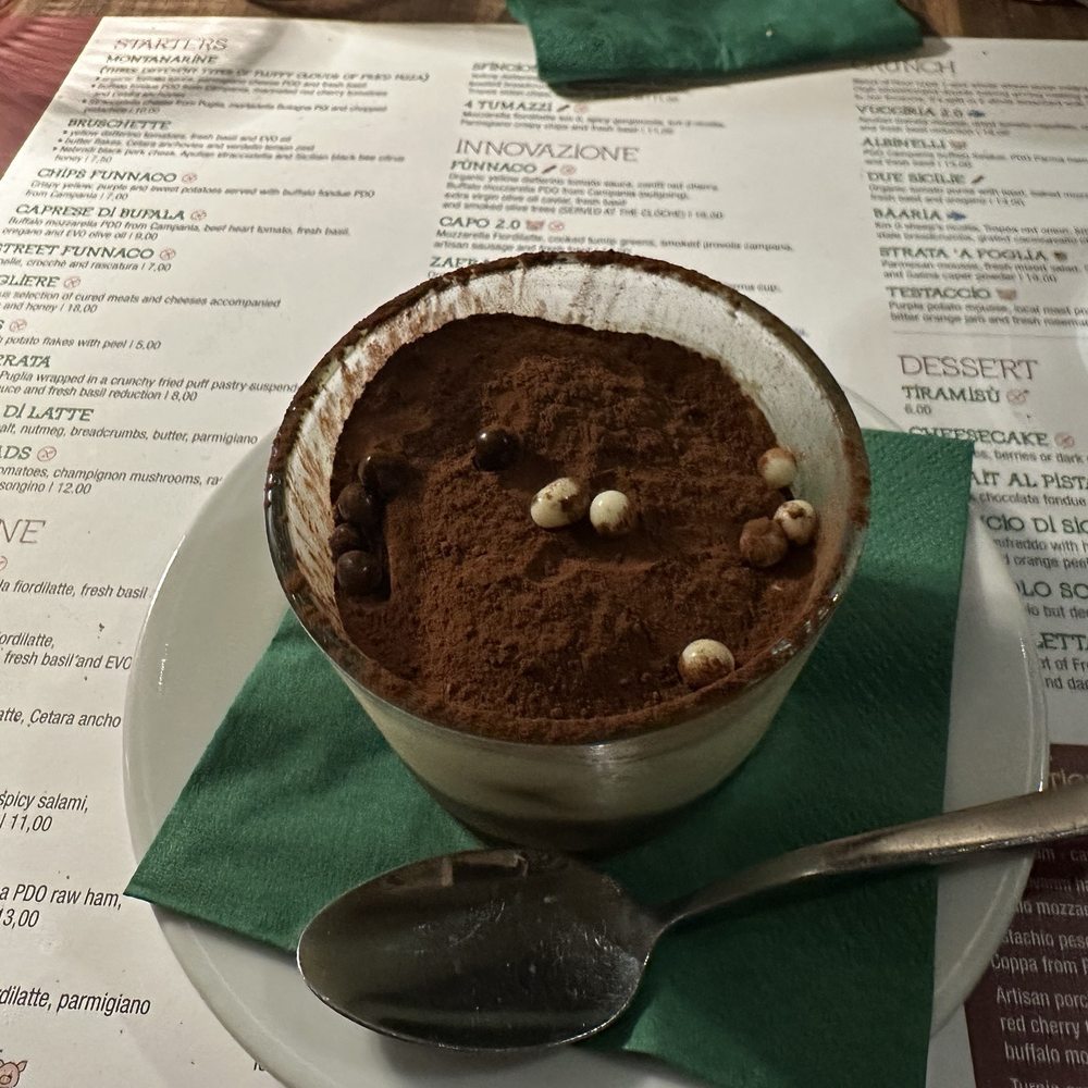 Fùnnaco Pizzalab - Tiramisu - Pizza Near Me - Palermo, Pennsylvania
