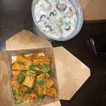 Thai Pepper - Tom kha and crispy tofu!! - Thai Near Me - Woodland, California Thai Pepper - Tom kha and crispy tofu!! - Thai Near Me - Woodland, California