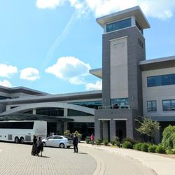 Jehovah's Witnesses - Visitor's Center entrance