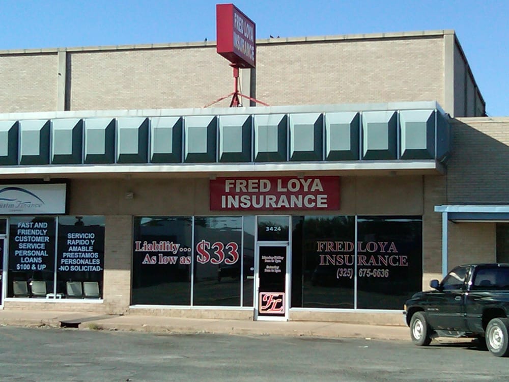 FRED LOYA INSURANCE Updated June 2025 3424 N 1st St, Abilene, Texas