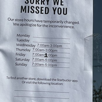 Starbucks - New hours as of 1/8/22. Bad news for those of us who need an afternoon pick me up, - Coffee & Tea Near Me - Dallas, Texas Starbucks - New hours as of 1/8/22. Bad news for those of us who need an afternoon pick me up, - Coffee & Tea Near Me - Dallas, Texas
