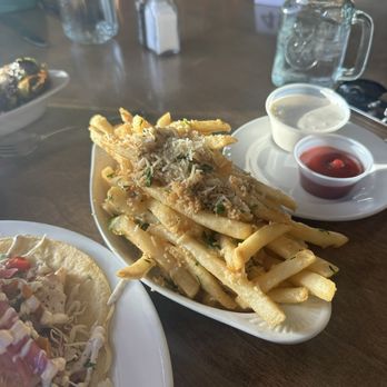 Pier Place - Garlic fries - Seafood Near Me - Point Arena, California