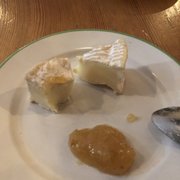 Photo of Salt Tasting Room - Vancouver, BC, Canada. Brie and mostarda - dessert on the house