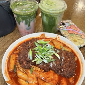 Cafe HwaSan - School Ttekobbokki - Korean Near Me - Plano, Texas