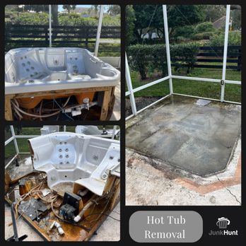 Junk Hunt Hauling and Junk Removal - Hot Tub Removal in The Villages FL - Junk Removal & Hauling Near Me Junk Hunt Hauling and Junk Removal - Hot Tub Removal in The Villages FL - Junk Removal & Hauling Near Me