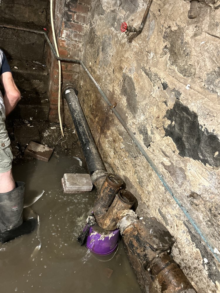 Slide of First Aid Sewer Cleaning