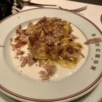 Bouchon - White truffle pasta - French Near Me - Yountville, California Bouchon - White truffle pasta - French Near Me - Yountville, California