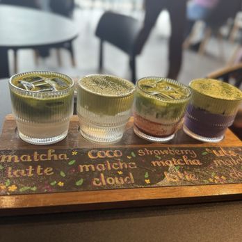 DRiP Cà Phê - Matcha Flight - Coffee & Tea Near Me - Annandale, Virginia