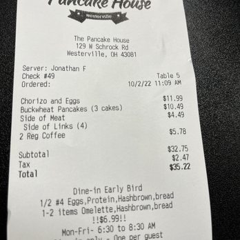 The Pancake House - Breakfast & Brunch Near Me - Westerville, Ohio The Pancake House - Breakfast & Brunch Near Me - Westerville, Ohio