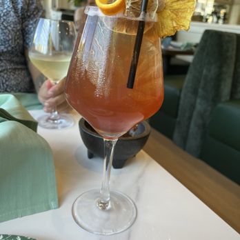 Aria Kitchen - Saffron spritz - Mexican Near Me - Irvine, California