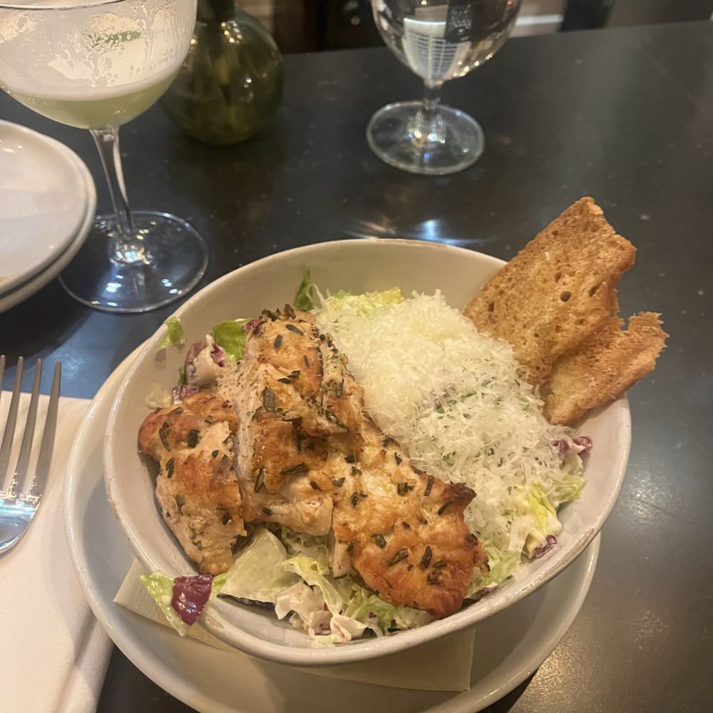 Limewater - Caesar salad with added chicken. Citrusy and delish. On the small side! - Salad Near Me - Frankfort, Kentucky Limewater - Caesar salad with added chicken. Citrusy and delish. On the small side! - Salad Near Me - Frankfort, Kentucky