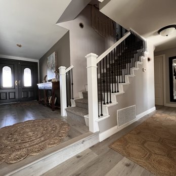 Straight Up Stairs - a staircase in a home - General Contractors Near Me Straight Up Stairs - a staircase in a home - General Contractors Near Me