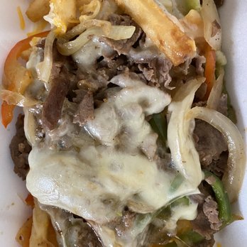 Murphy's Cafe 126 - Cheesteak Cheese Steak Over Fries (no mushroom) - Cheesesteaks Near Me - Riverton, Utah Murphy's Cafe 126 - Cheesteak Cheese Steak Over Fries (no mushroom) - Cheesesteaks Near Me - Riverton, Utah