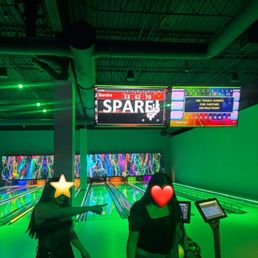 bowling; laughter