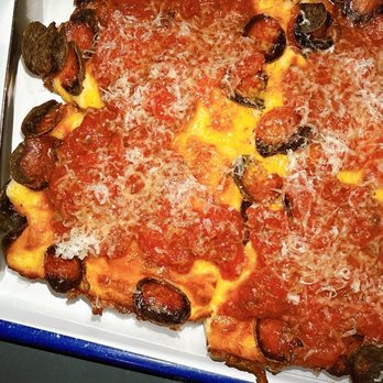 Marble + Rye - Pepperoni pizza - Cocktail Bars Near Me - Buffalo, New York