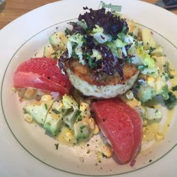 Crab Cake Salad