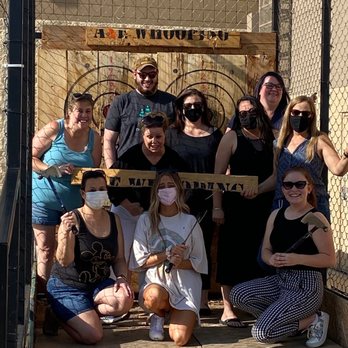 Axe Whooping - Staff Appreciation event for Dream Dinners staff in Arvada - Axe Throwing Near Me - Denver, Colorado Axe Whooping - Staff Appreciation event for Dream Dinners staff in Arvada - Axe Throwing Near Me - Denver, Colorado