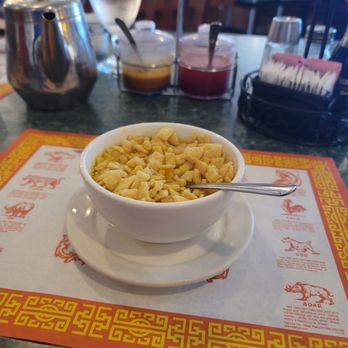 Golden China - Waterloo - a bowl of macaroni and cheese - Chinese Near Me - Waterloo, Iowa