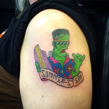 Alter Ego Body Art Studio - Summertime Frankenstein "Summer-stein" day of. - Tattoo Near Me - Castle Shannon, Pennsylvania Alter Ego Body Art Studio - Summertime Frankenstein "Summer-stein" day of. - Tattoo Near Me - Castle Shannon, Pennsylvania
