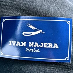 Barber Ivan Biz Card