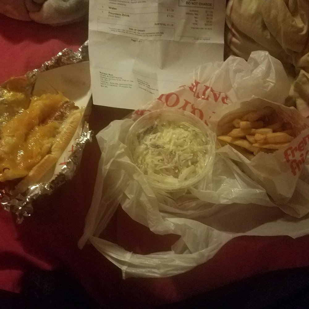 Burger Bull Restaurant - Not my food.. this cheesy polish is discusting. - Fast Food Near Me - Chicago, Illinois Burger Bull Restaurant - Not my food.. this cheesy polish is discusting. - Fast Food Near Me - Chicago, Illinois