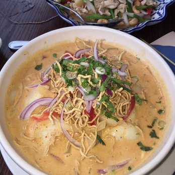 Blue Elephant Restaurant - Curry soup w/shrimp, Devine!! - Thai Near Me - Wilbraham, Massachusetts