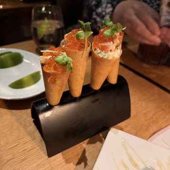 BOA Steakhouse - Salmon cones - Steakhouses Near Me - Manhattan Beach, California BOA Steakhouse - Salmon cones - Steakhouses Near Me - Manhattan Beach, California