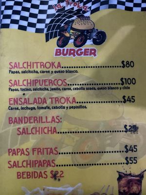 Menu photo 2 Troka Burger Ciudad Constitución, BCS Menu photo 2 Troka Burger Ciudad Constitución, BCS