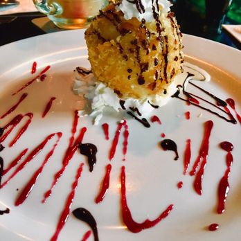 Sweet Basil - Tempura ice cream ($5.50 during HH) - Asian Fusion Near Me - Fairfield, Connecticut