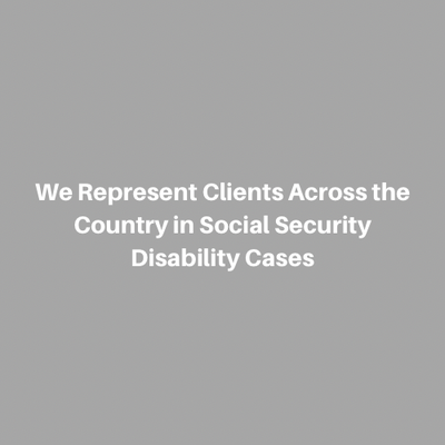 Serving all 50 States - We represent clients across the country in Social Security Disability Cases. London Disability has over 25 years of experience handling Social Security Disability, SSI, and Medical Assistance cases. Our team cares about you and what you need. Far too often, disabled people simply do not receive adequate representation, information or care from the professionals they hire to help them. At London Disability, our Disability Representatives make sure you are well taken care of, well informed about your case and zealously represented. Serving all 50 States - We represent clients across the country in Social Security Disability Cases. London Disability has over 25 years of experience handling Social Security Disability, SSI, and Medical Assistance cases. Our team cares about you and what you need. Far too often, disabled people simply do not receive adequate representation, information or care from the professionals they hire to help them. At London Disability, our Disability Representatives make sure you are well taken care of, well informed about your case and zealously represented.