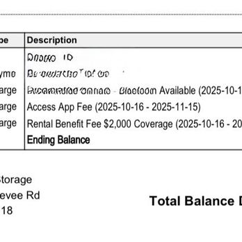 Houston Levee Storage - Rate increase - Self Storage Near Me - Cardova, Tennessee