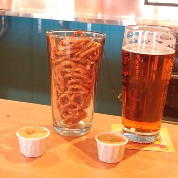Chuckanut Brewery - South Nut Tap Room - Pretzels and a Vienna Lager. - Breweries Near Me - Burlington, Washington